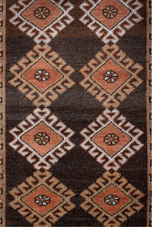 Antique Gabbe Runner Rug (3' x 7')